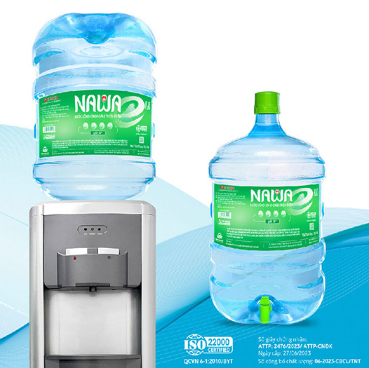 Nước ion khoáng thiên nhiên NAWA 19L